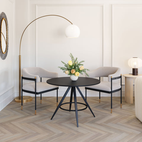 Zuo Dinos Dining Table Black