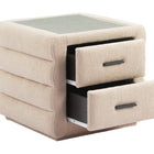 Zuo Soffice Nightstand Beige