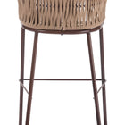 Zuo Freycinet Barstool (Set of 2) Natural
