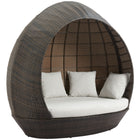 Zuo Marisol Beach Daybed Brown & Beige