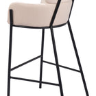 Zuo Bremor Barstool Beige