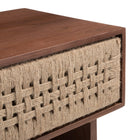 Zuo Amaria Nightstand Natural & Walnut