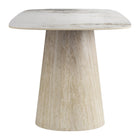 Zuo Nooka Dining Table White & Natural