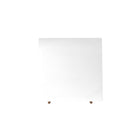 Manhattan Comfort Utopia Contemporary Modern 17" Square End Table in White
