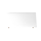 Manhattan Comfort Utopia Contemporary Modern 40" Coffee Table in White