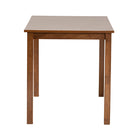 Baxton Studio Eveline Modern Walnut Brown Finished Wood 43-Inch Dining Table