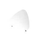 Manhattan Comfort Utopia Contemporary Modern 20" Triangle End Table in White