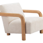 Zuo Subliem Accent Chair Cotton White