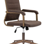 Zuo Auction Office Chair Espresso