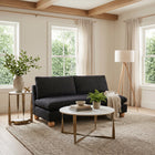 Zuo Minze Loveseat Black