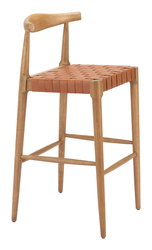 Zuo Bandani Barstool Tan