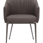 Zuo Belmont Dining Chair Brown