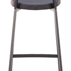 Zuo Ardenne Barstool (Set of 2) Black & Brown