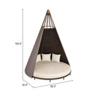 Zuo Astoria Daybed White