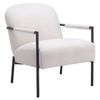 Zuo Chicago Accent Chair Ivory