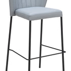 Zuo Linz Barstool (Set of 2) Gray