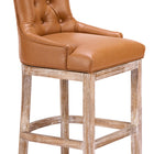 Zuo Nuby Swivel Barstool Brown