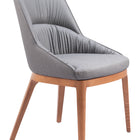 Zuo Ayr Dining Chair (Set of 2) Slate Gray