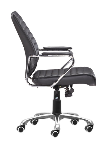 Zuo Enterprise Low Back Office Chair Black
