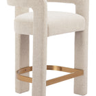 Zuo Saiko Counter Stool Beige