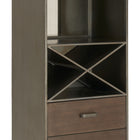 Zuo Hole Bar Cabinet Bronze