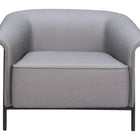 Zuo Burry Accent Chair Slate Gray