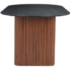 Zuo Lassig Dining Table Black & Walnut