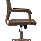 Zuo Auction Office Chair Espresso