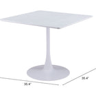 Zuo Molly Dining Table White