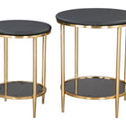 Zuo Koper Coffee Table Set (2-Piece) Black