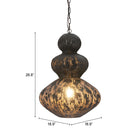 Zuo Kali Ceiling Lamp Black
