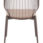 Zuo Silues Dining Chair (Set of 2) Taupe & Brown