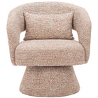 Zuo Liva Swivel Chair Frosty Brown