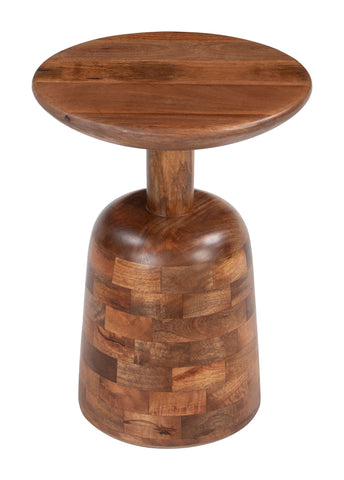Zuo Kelk Side Table Walnut