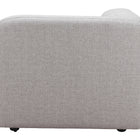 Zuo Biak Corner Chair Gray