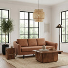 Zuo Omaga Storage Coffee Table Walnut