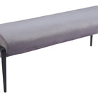 Zuo Glatt Bench Gray