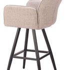 Zuo Sieve Swivel Barstool Beige