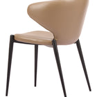 Zuo Lino Dining Chair (Set of 2) Taupe