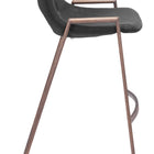 Zuo Desi Barstool (Set of 2) Black & Walnut