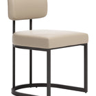 Zuo Velar Dining Chair (Set of 2) Beige & Gray