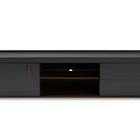 Baxton Studio Rikke Modern and Contemporary Two-Tone Gray and Walnut Finished Wood 2-Drawer TV Stand