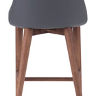 Zuo Moor Counter Stool Dark Gray