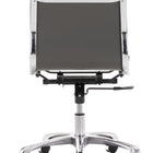 Zuo Lider Plus Armless Office Chair Gray