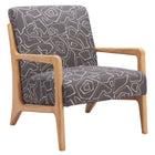 Zuo Runa Accent Chair Gray & Natural