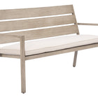 Zuo Reefline Bench (Set of 2) Gray