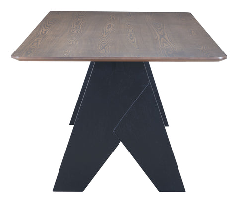 Zuo Lisse Rectangular Dining Table Espresso