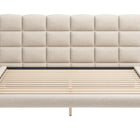 Zuo Placid King Bed Beige