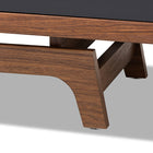 Baxton Studio Svante Mid-Century Modern Multicolor Finished Wood 3-Drawer TV Stand