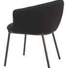 Zuo Essen Dining Chair Black & Bronze